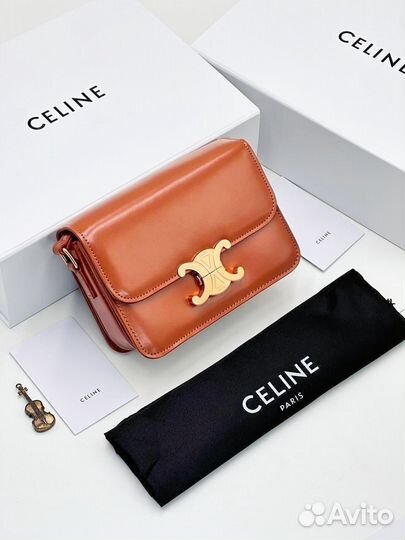 Сумка женская натуральная кожа celine