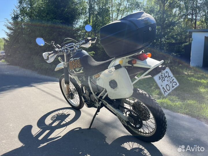 Suzuki Djebel 250 XC карб с насосом, кик, допы