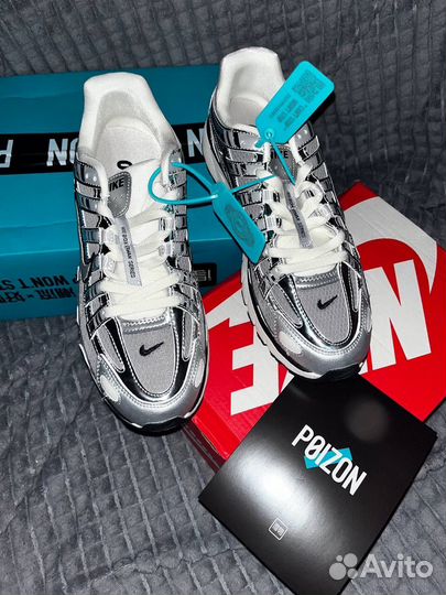 Nike p6000 silver оригинал