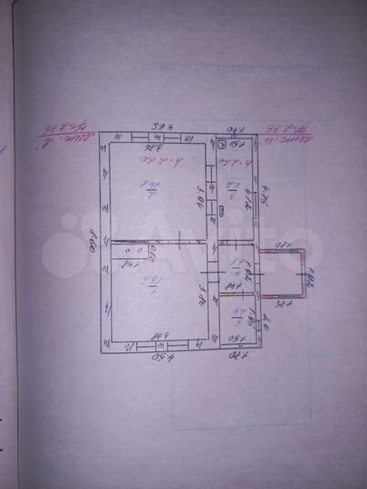 Дом 40,2 м² на участке 18 сот.