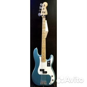 Гитара Fender Player Precision Bass, синий/белый