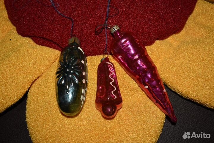 Советские ёлочные игрушки