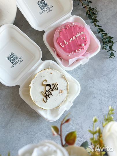 Меренговый рулет (+пп), Бенто-торт, Cake to GO