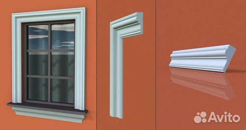 Наличники из Пенопласта на Окна и Двери