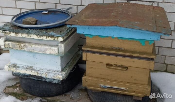 Улья для пчёл, рамки гнездовые и магазинные