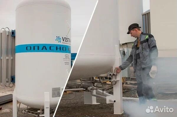 Криогенный газификатор Гхк-2 с атм. испарителем