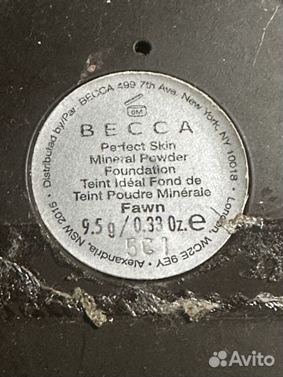 Becca Fawn 9.5 грамм Бронзер