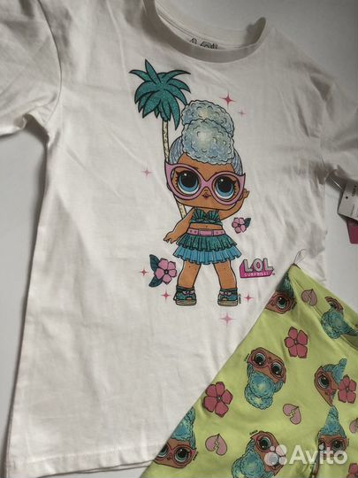 Футболка и шорты C&A 128