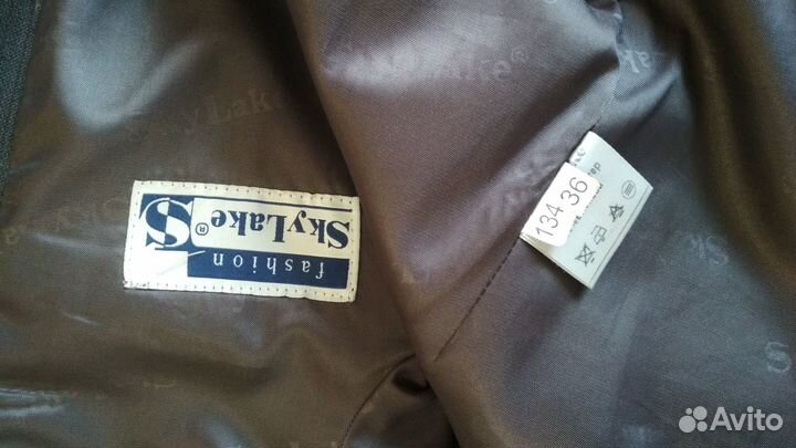 Пиджак школьный для мальчика 134