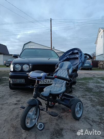 Детский Трехколесный Велосипед с Ручкой Tech Team