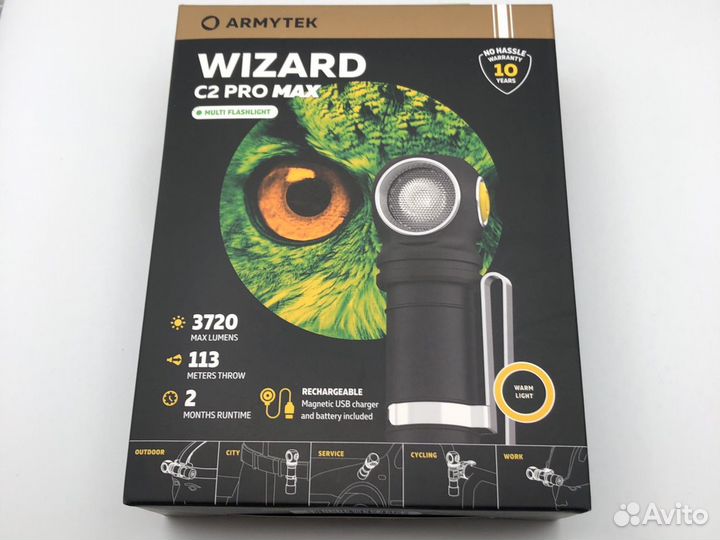 Wizard c2 pro max теплый свет