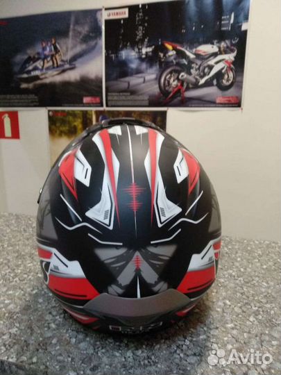 Шлем кроссовый HX276 fame