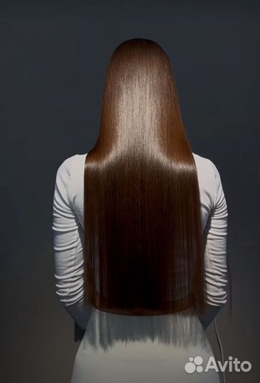 Кератиновое выпрямление волос