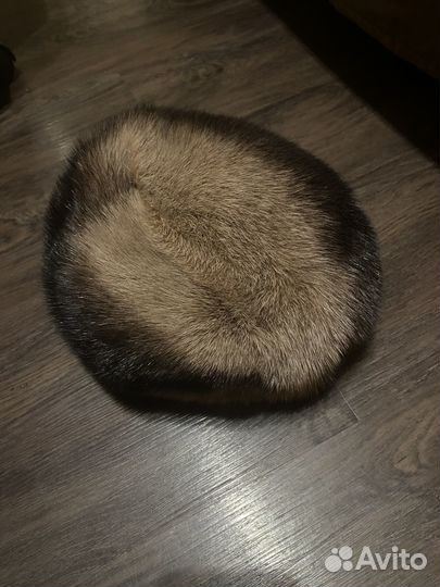 Берет женский норковый