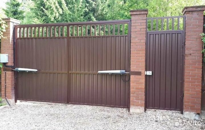 Забор из профнастила с гарантией быстро