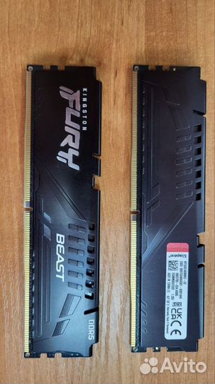 DDR5 Kingston fury Beast Black 2x16GB 5200MHz