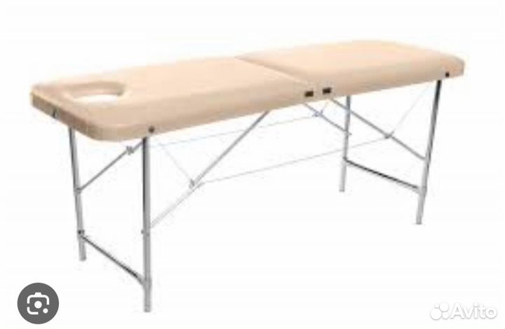 Складная кушетка с вырезом для лица