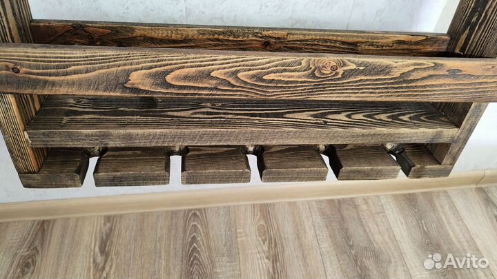 Подставка для бутылок.Бутылочница.Товары из дерева