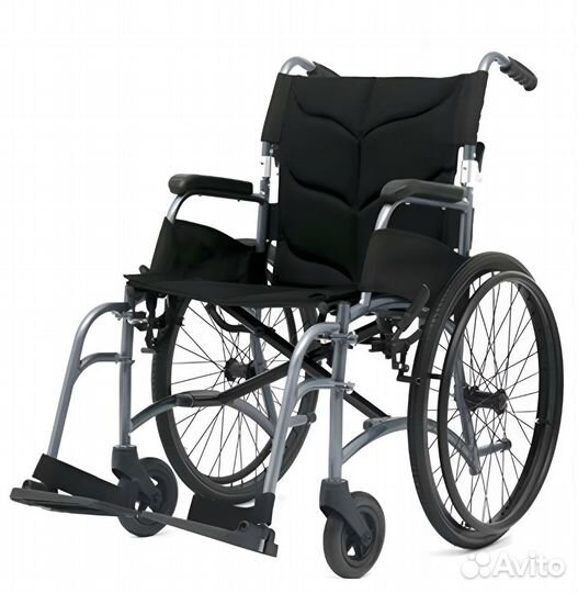 Кресло-коляска инвалидная алюминиевая, облегченная