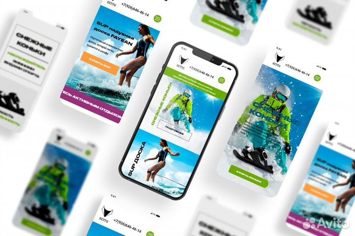 Создание сайтов на Tilda.Дизайн.Презентация.Баннер