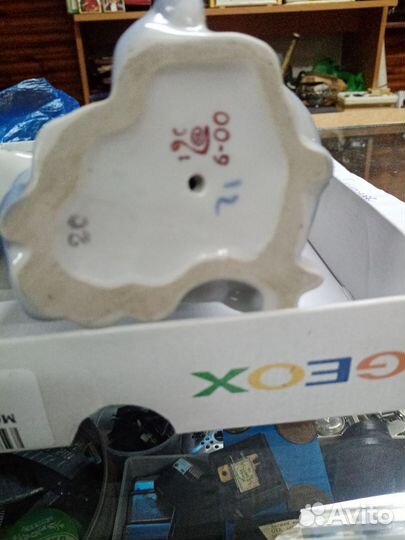 Статуэтка фарфоровая. Кумушки. СССР. Зимний вечер