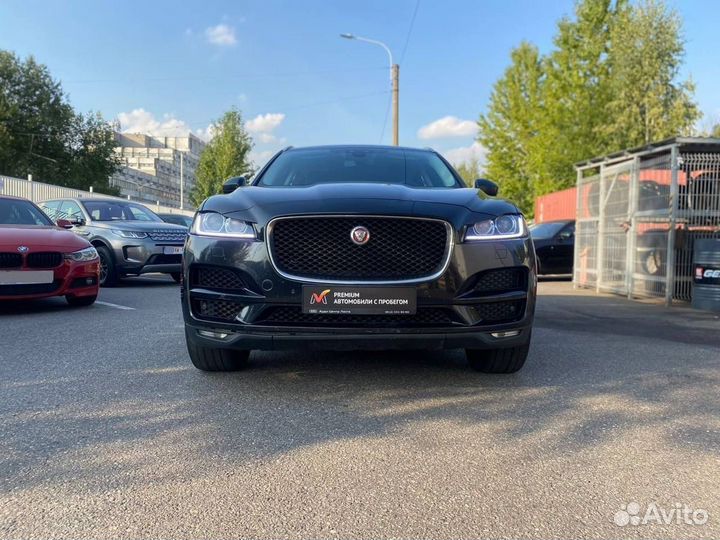 Jaguar F-Pace 2.0 AT, 2017, 189 997 км