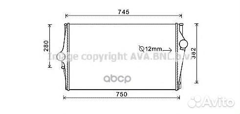 Интеркулер Volvo XC90 voa4151 Ava