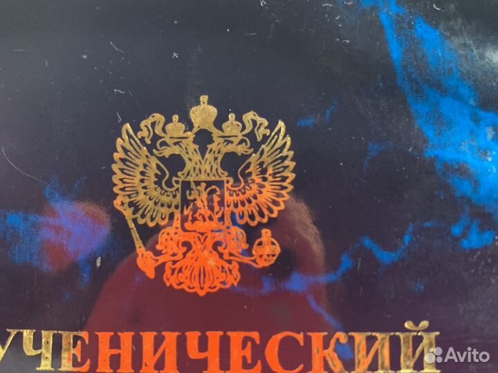 Обложка для ученического билета. Ранняя Россия