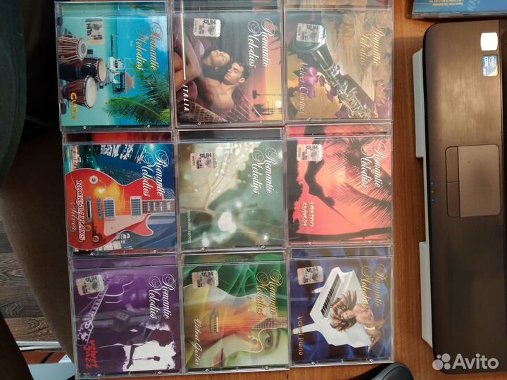 CD диски разных исполнителей