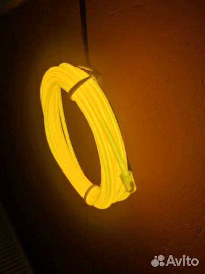 Набор неоновый шнур с питанием от батареек 2 набор
