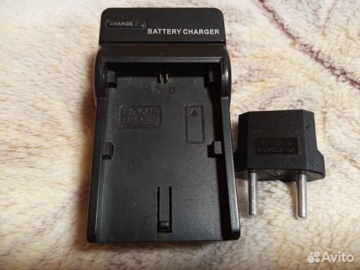 Зарядное устройство LC-E6E для LP-E6 для Canon