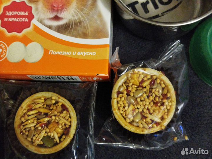 Корм для хомячка. Аксессуары