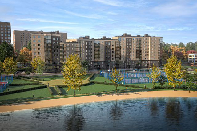 2-к. квартира, 56,6 м², 7/9 эт.