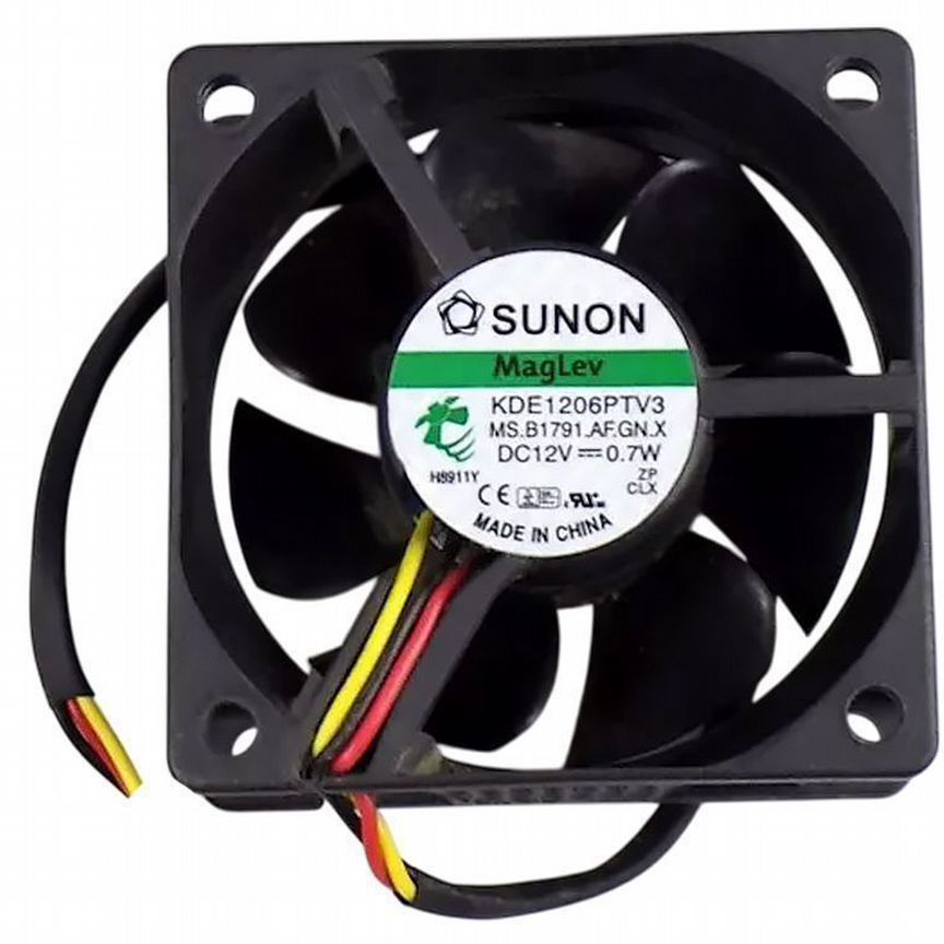 [KDE1206PTV3-MS.B1791.AF.GN.X] Вентилятор Delta 12v Kde1206ptv3-Ms.b1791.Af.gn.x
