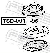 Шайба опоры амортизатора toyota зад
