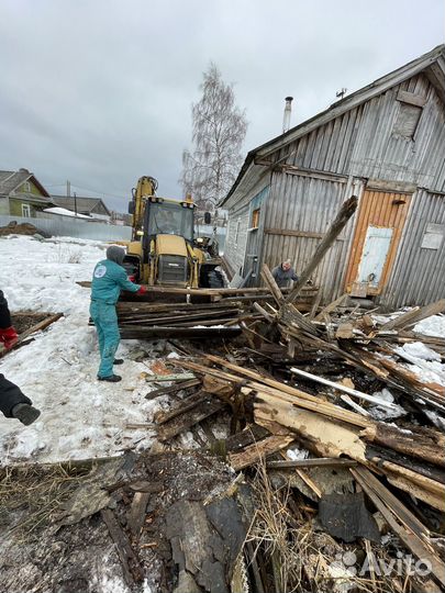 Демонтаж домов снос домов, слом сооружений и дачь