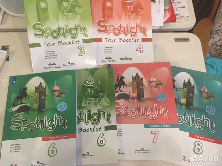 Spotlight 5 6 7 11 учебник, 2 раб.тетр