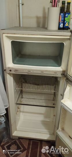 Холодильник двухкамерный Юрюзань 207 рабочий 140см