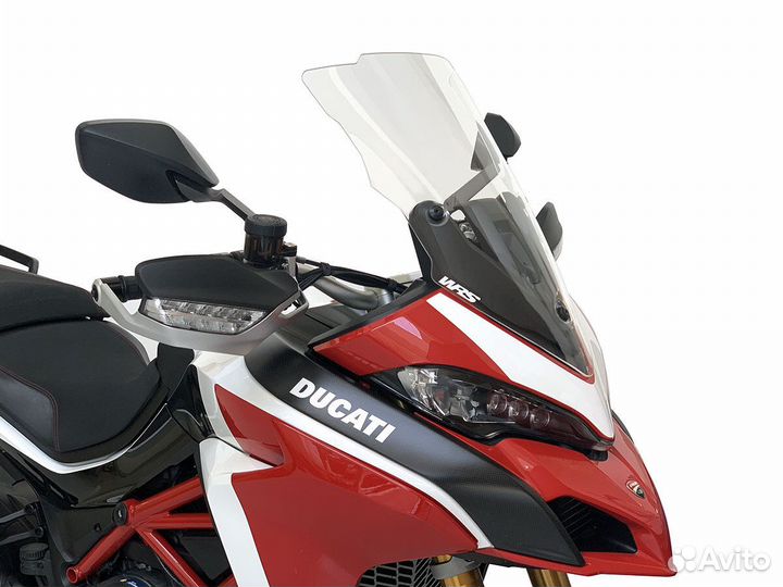 Стекло multistrada 1200 / 1260 / 950 / V2 прозрачное