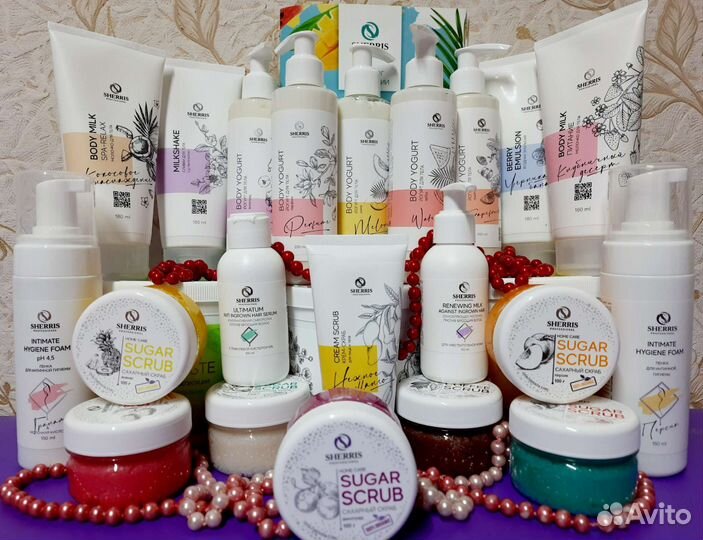 Сахарная паста и косметика Sherris