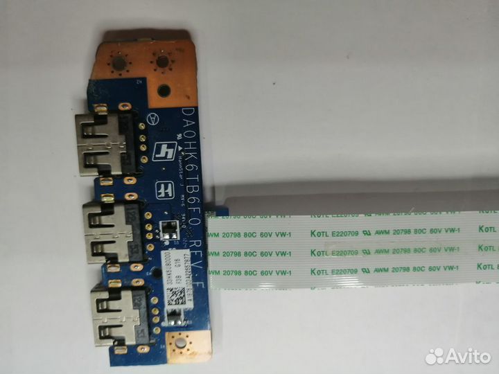 USB плата ноутбука Sony Vaio