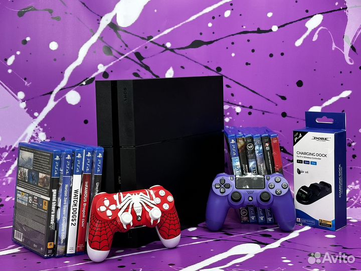 Sony PlayStation 4 / 120 Игр
