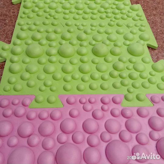 Ортопедический коврик и пазл