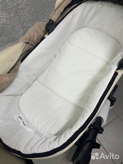 Коляска 2в1 Luxmom 808 бежевый