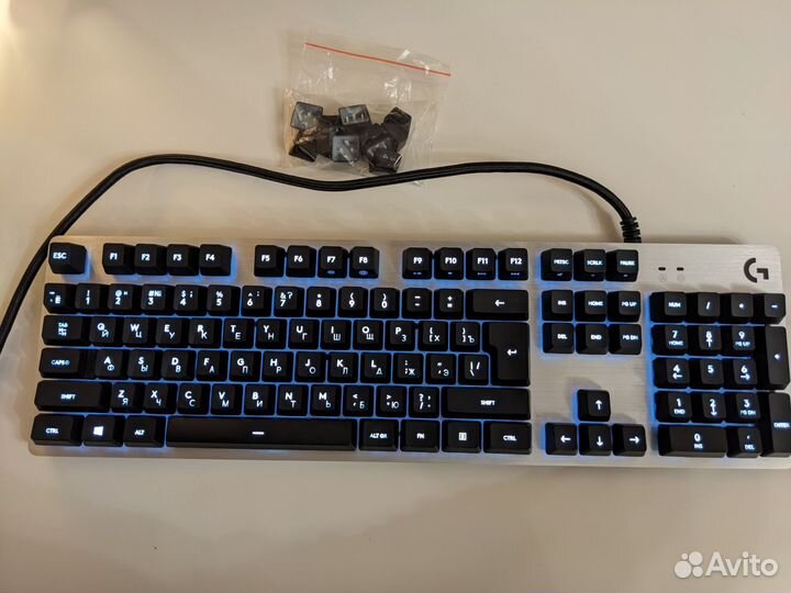 Механическая клавиатура logitech g413 silver