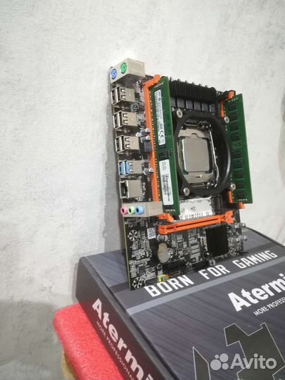 Игровой комплект X99 intel 8 ядер 16 потоков