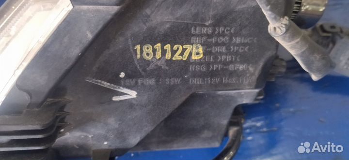 Противотуманка хундай туксон