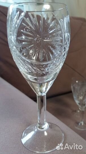 Хрустальные рюмки и бокалы СССР