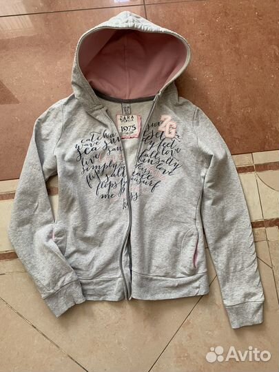 Кофта на молнии для девочки