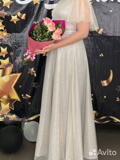 Вечернее платье 48 размер бу